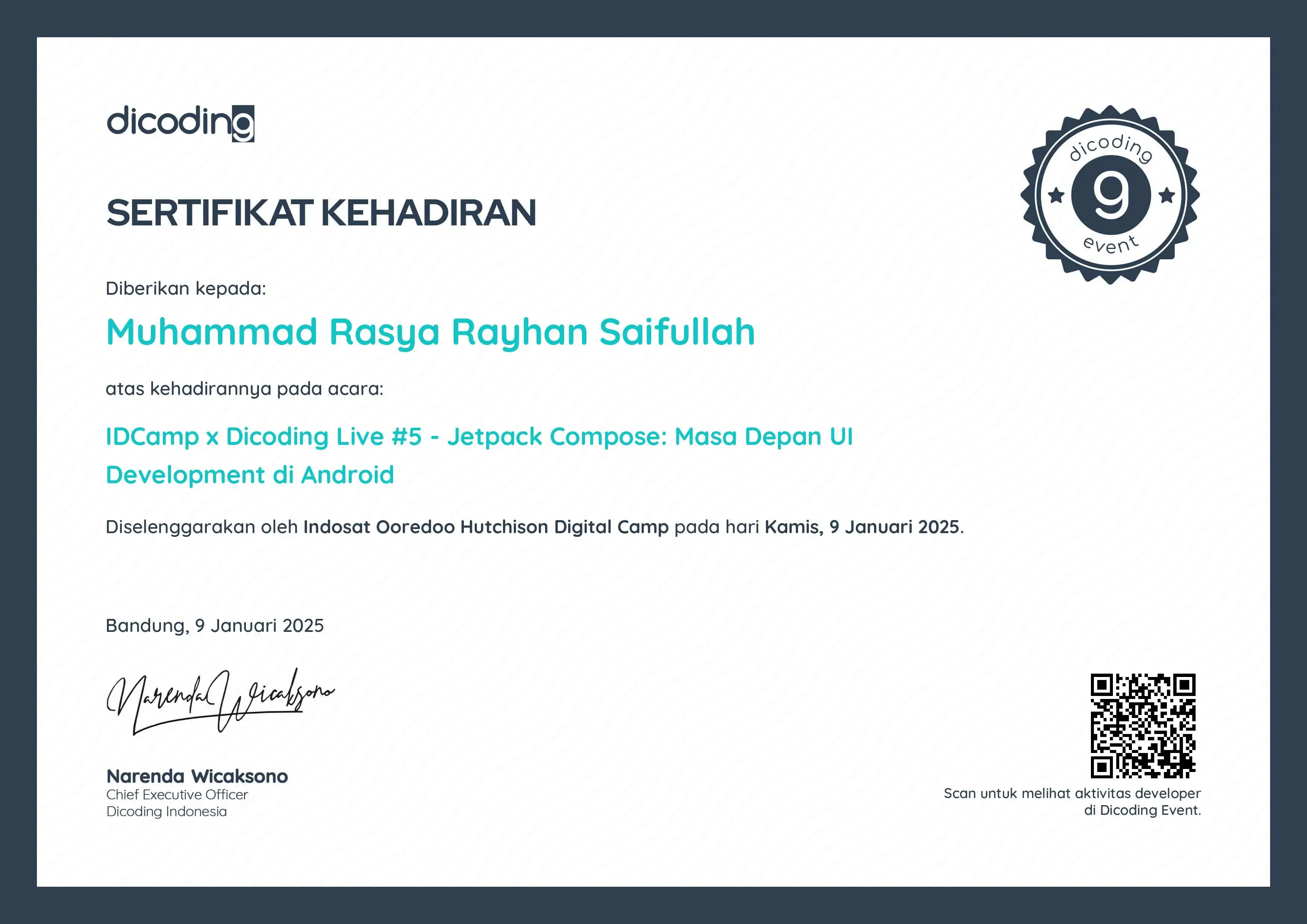 IDCamp x Dicoding Live 5 - Jetpack Compose for Android